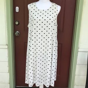 Old Navy polka dot swing dress. Sz XL
